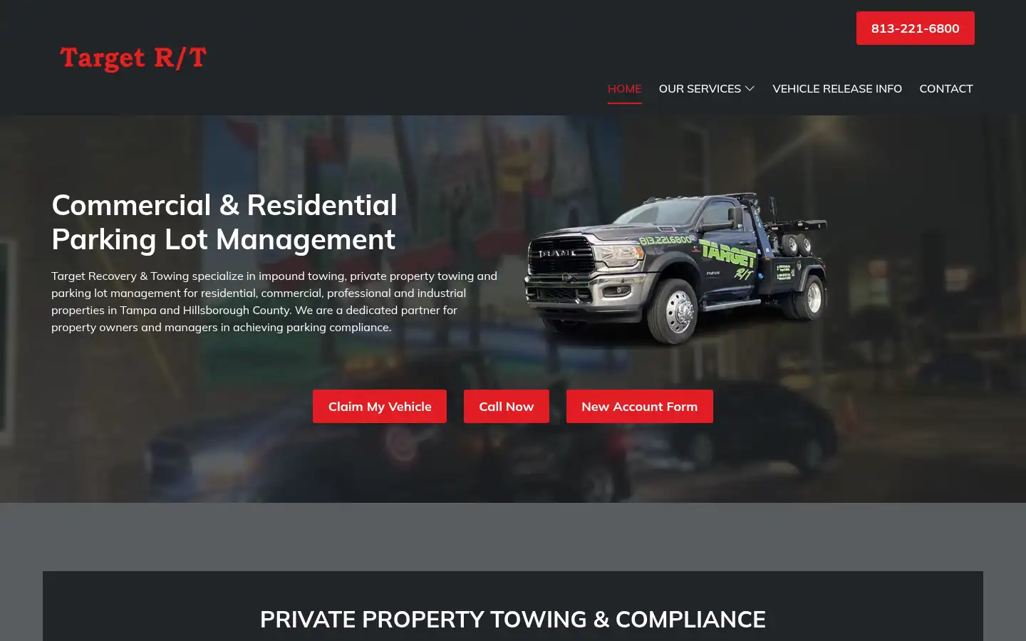 Screenshot of targetrt.com