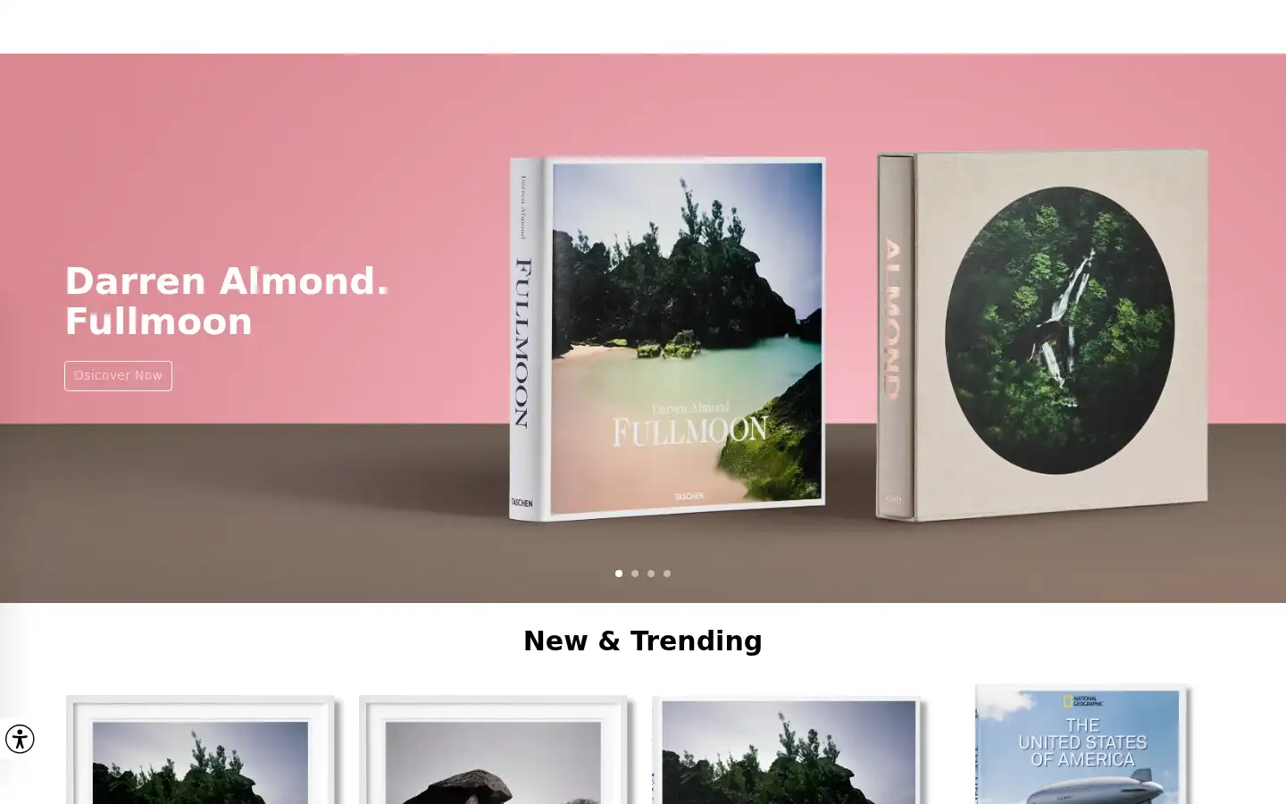 Screenshot of taschen.com