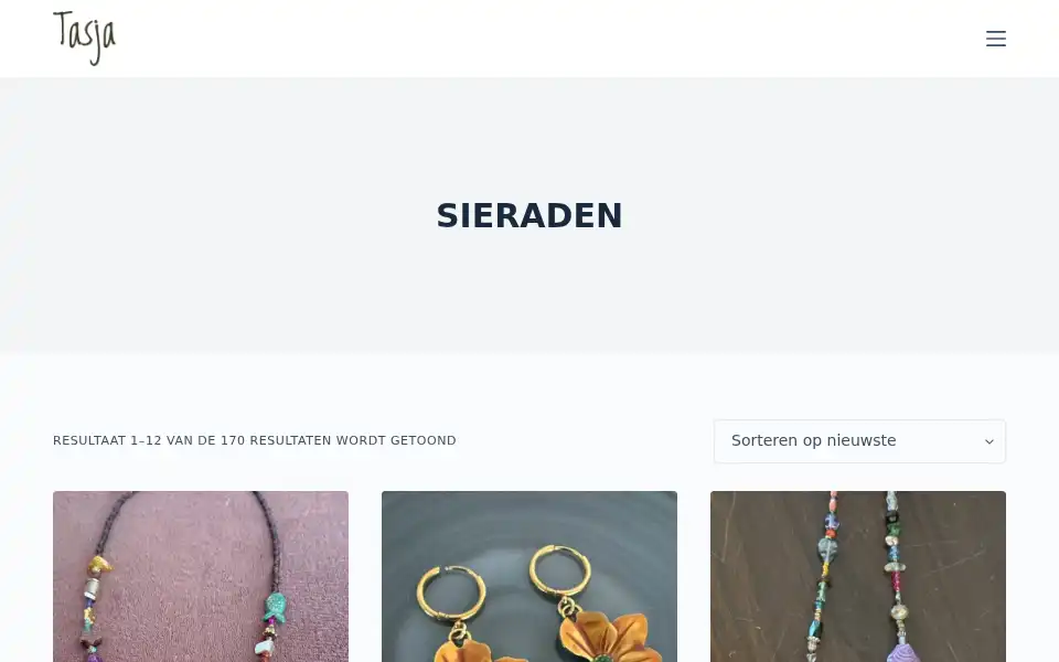 Screenshot of tasja.com