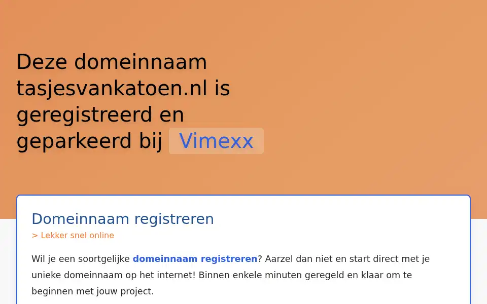 Screenshot of tasjesvankatoen.nl