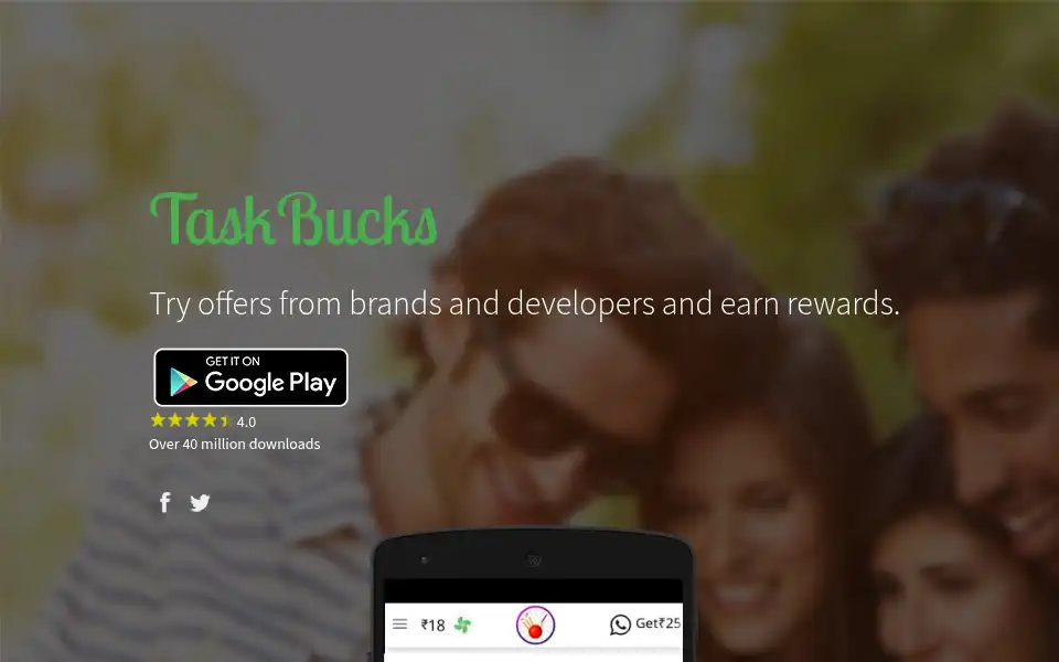 Screenshot of taskbucks.com