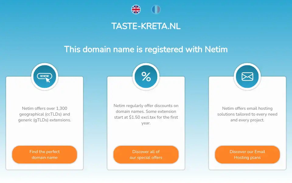 Screenshot of taste-kreta.nl