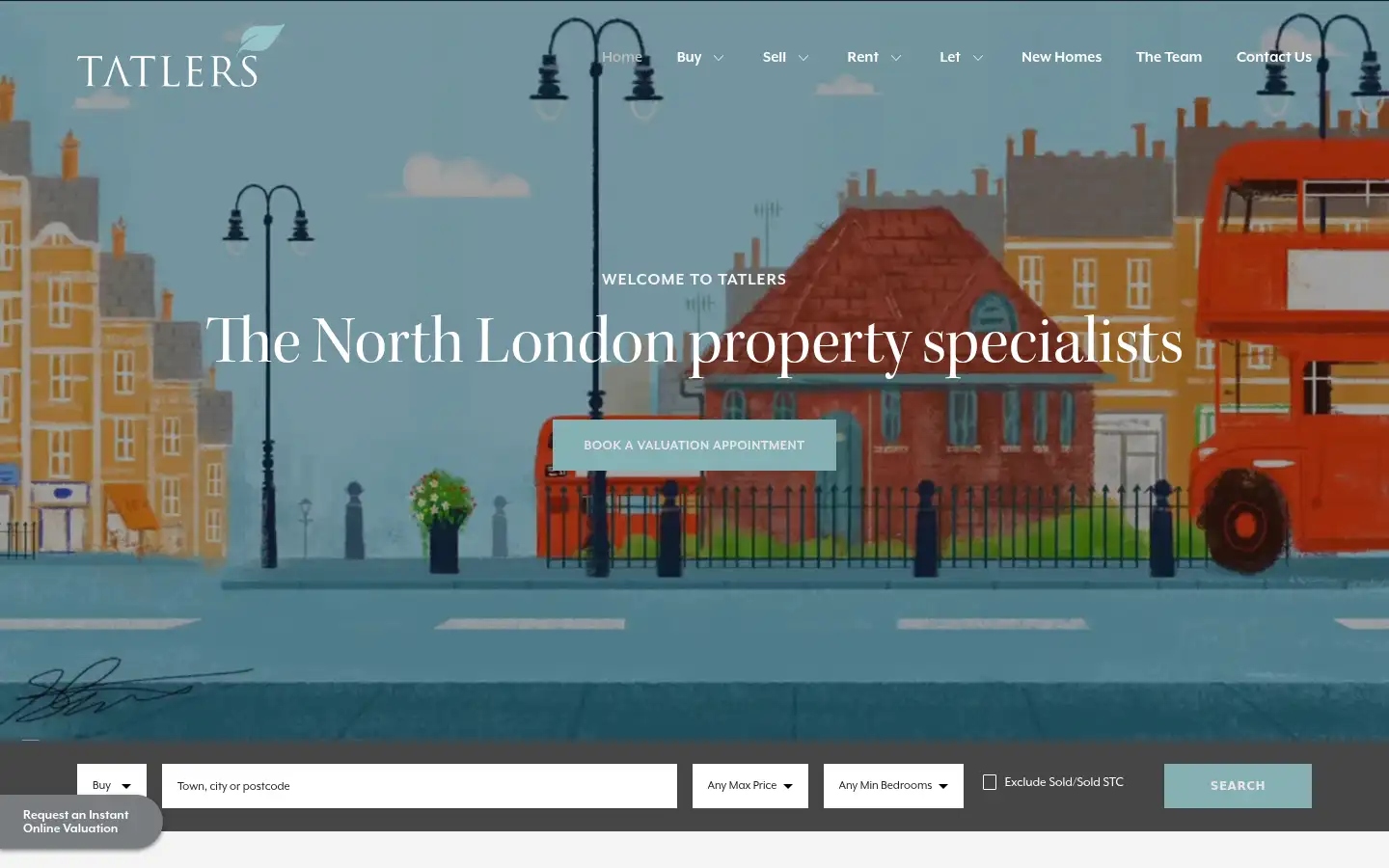 Screenshot of tatlers.co.uk
