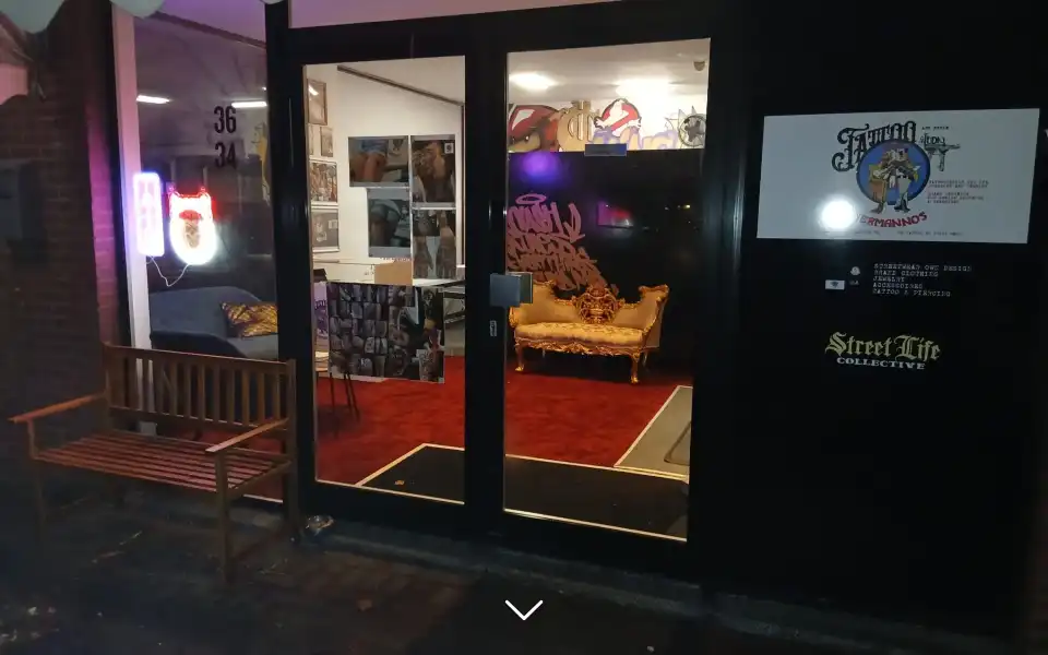 Screenshot of tattoohermannos.nl