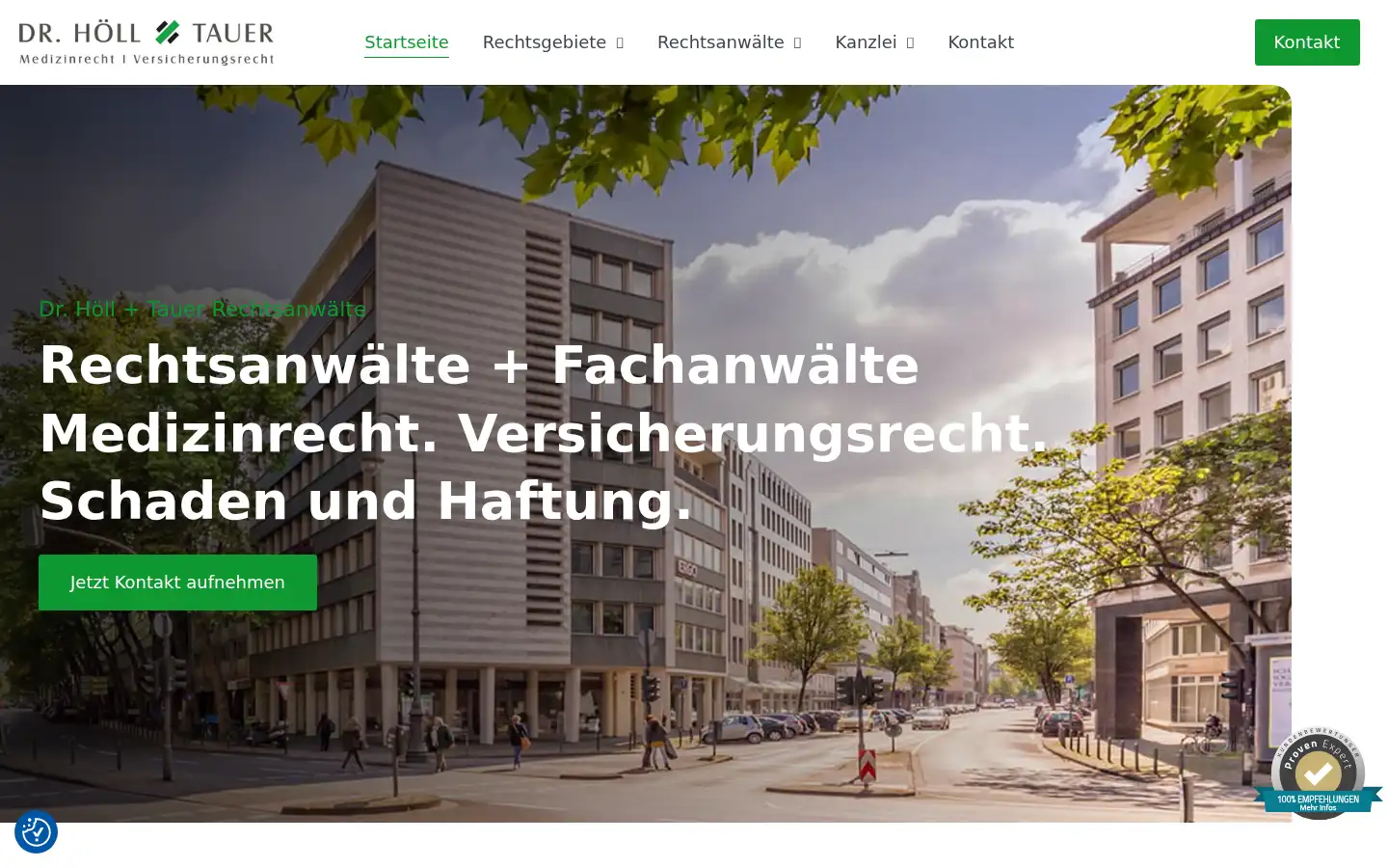 Screenshot of tauer-rechtsanwaelte.de