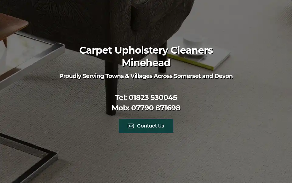 Screenshot of tauntoncarpetcleaning.co.uk