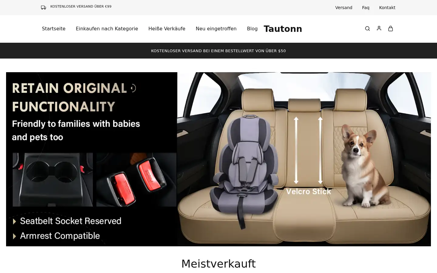 Screenshot of tautonn.de