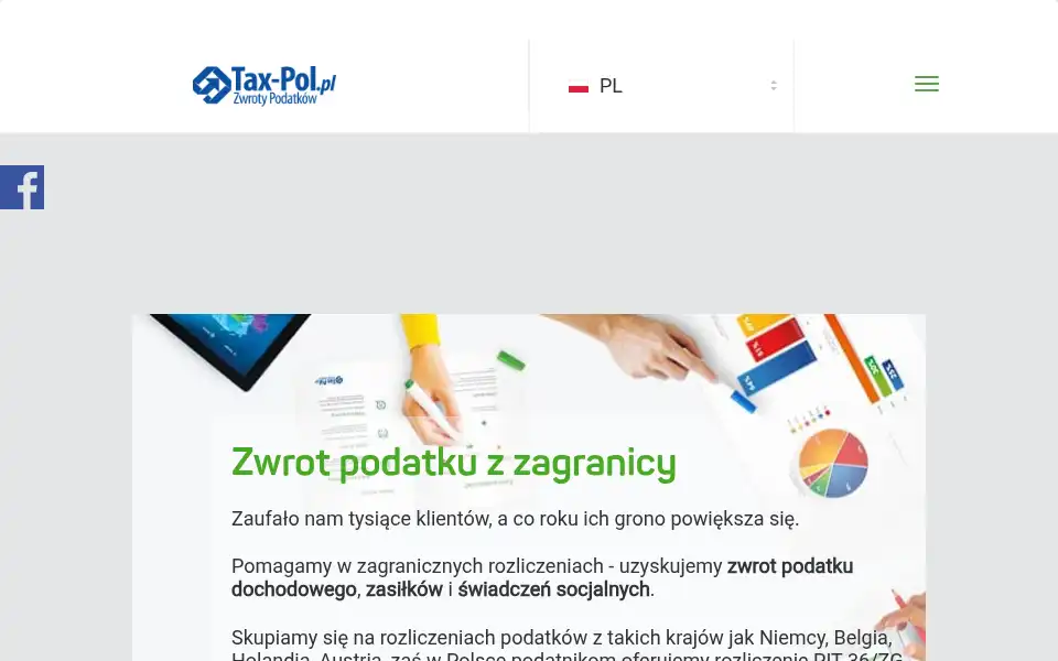 Screenshot of tax-pol.pl