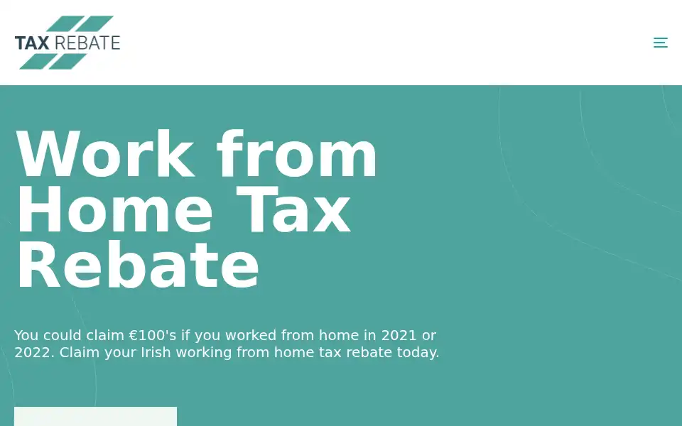 Screenshot of tax-rebate.ie