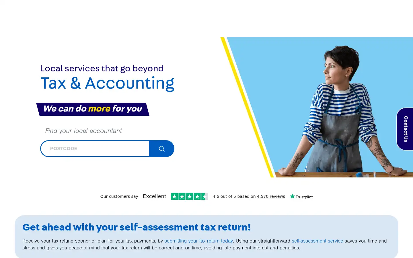 Screenshot of taxassist.co.uk