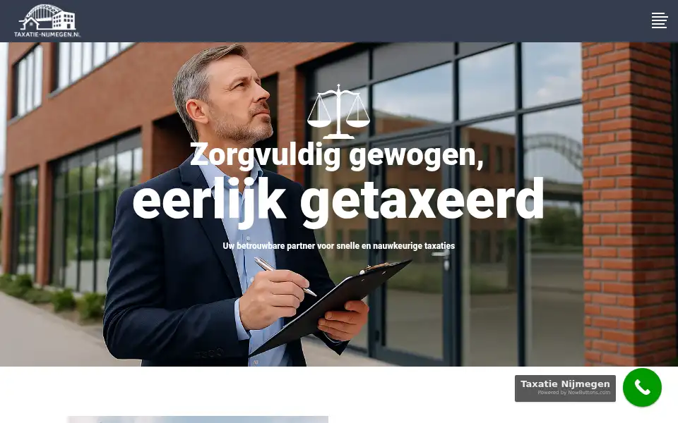 Screenshot of taxatie-nijmegen.nl