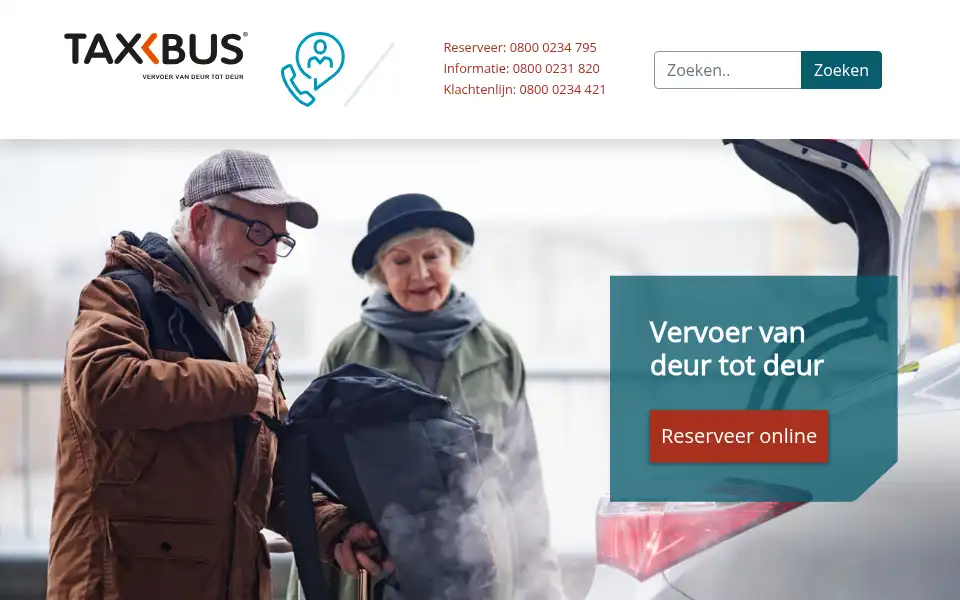 Screenshot of taxbus.nl