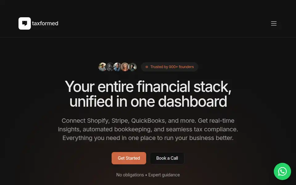 Screenshot of taxformed.com