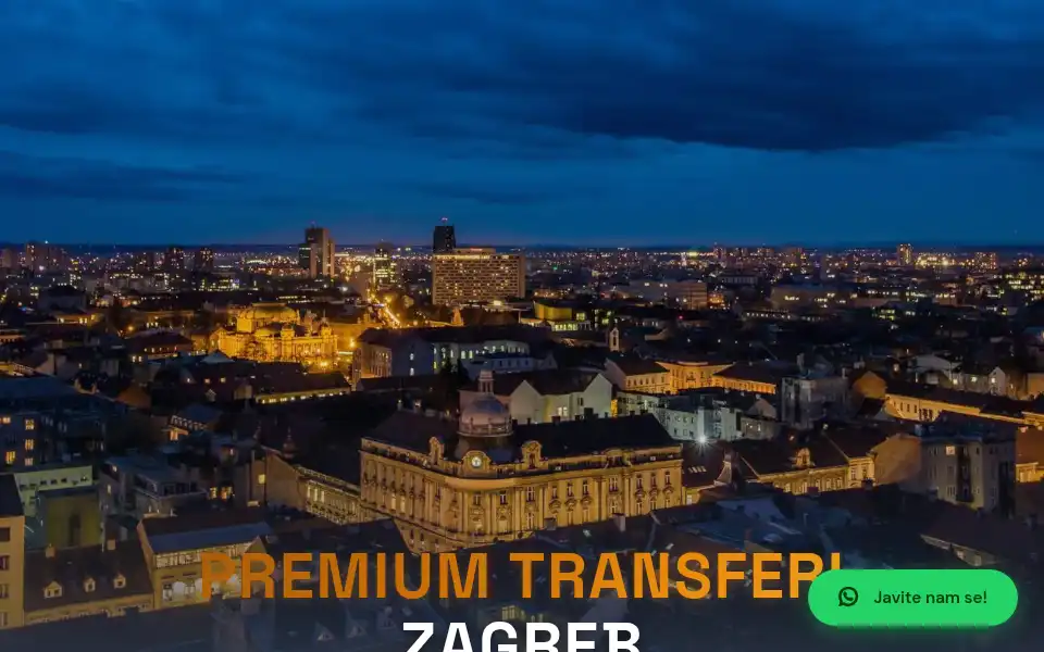 Screenshot of taxi-zagreb.com