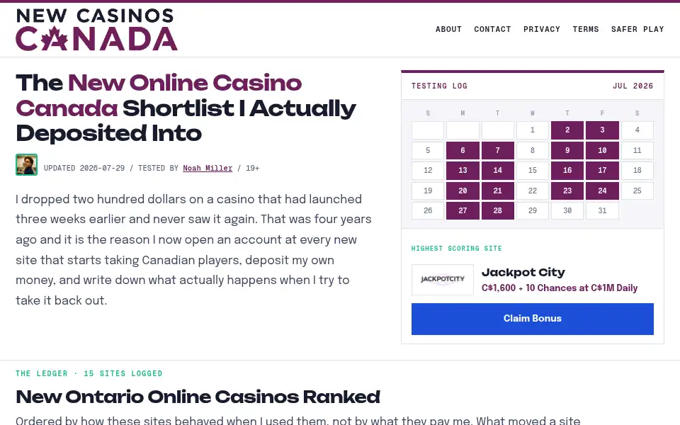 Screenshot of taxiburlington.ca