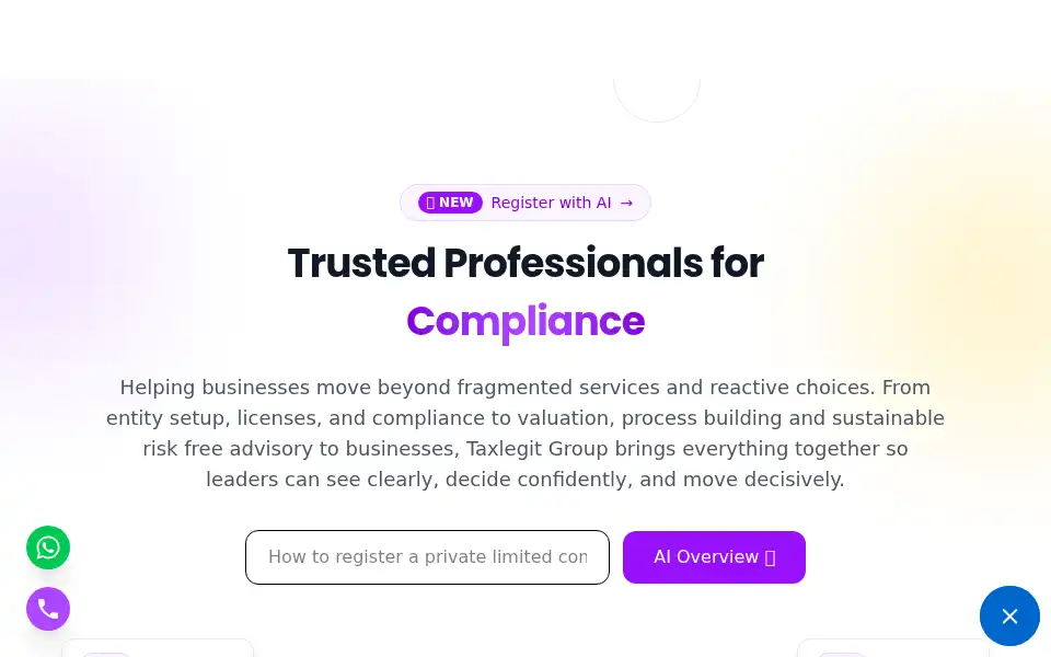 Screenshot of taxlegit.com