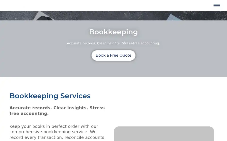 Screenshot of taxrecon.co.uk