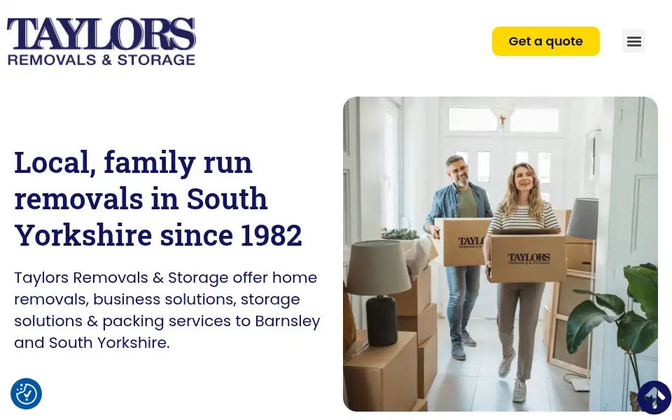 Screenshot of taylorsremovals.org