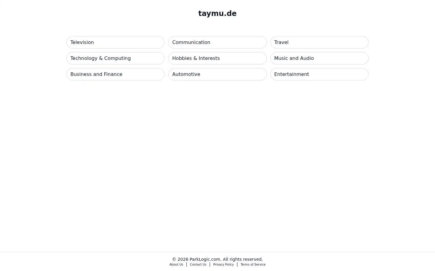 Screenshot of taymu.de