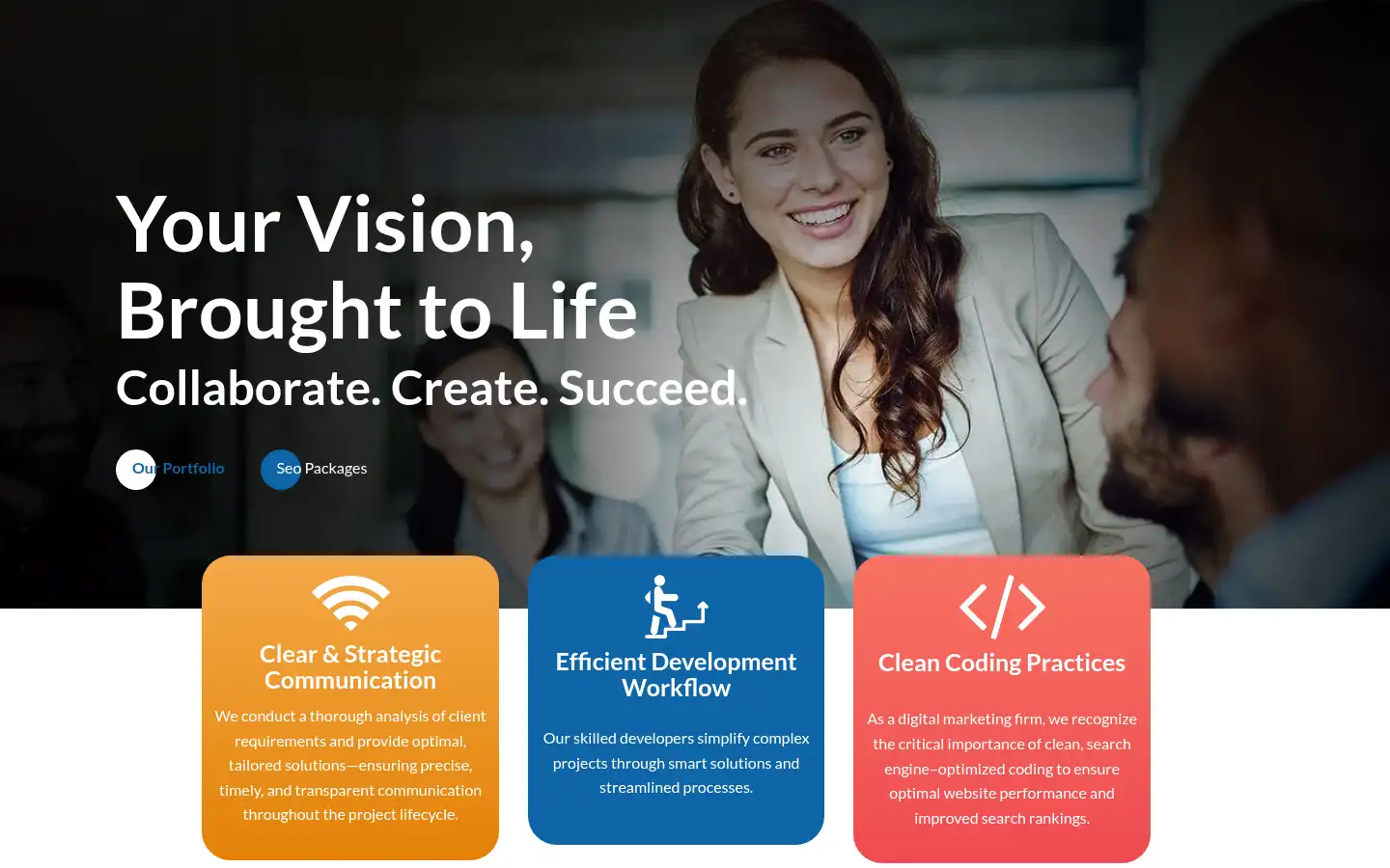 Screenshot of tbsinfotech.com