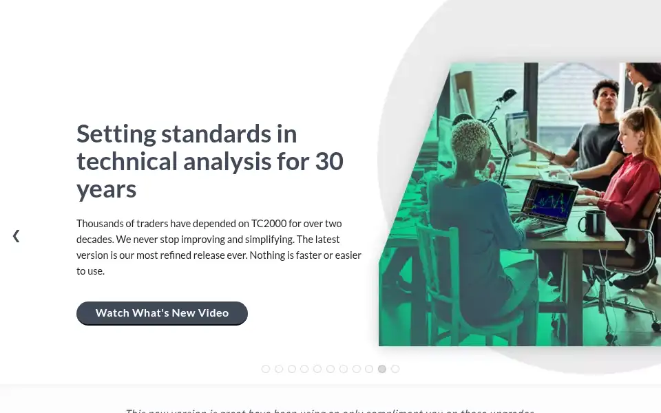 Screenshot of tc2000.com