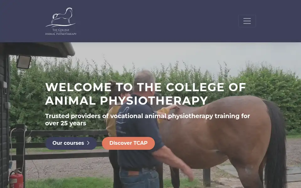 Screenshot of tcap.co.uk