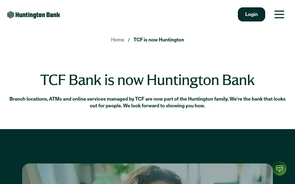 Screenshot of tcfbank.com