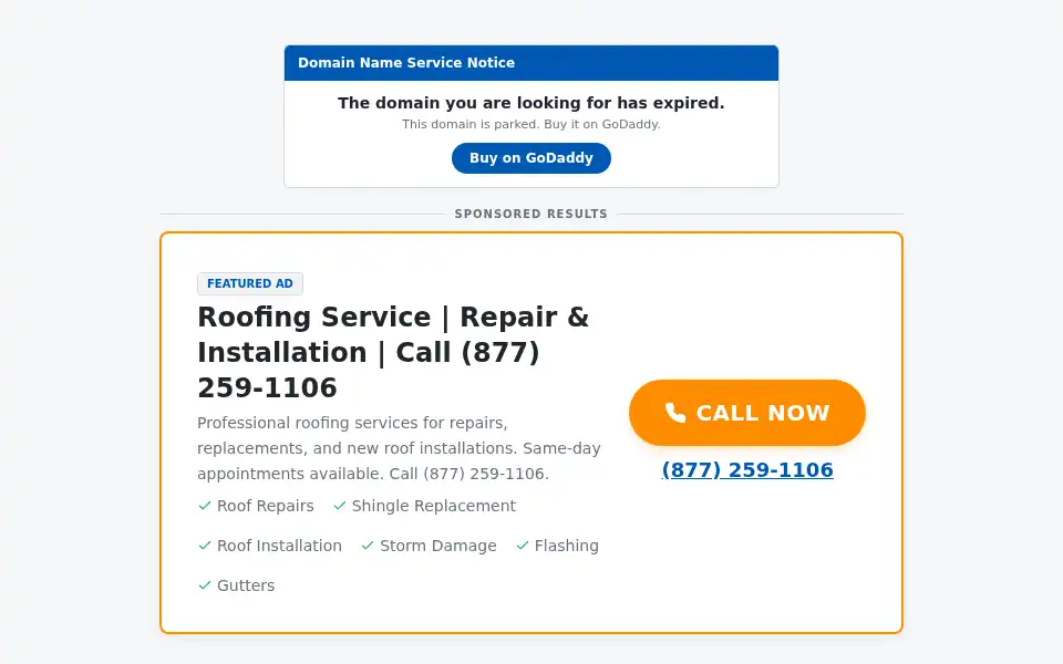Screenshot of tcroofinginfo.com