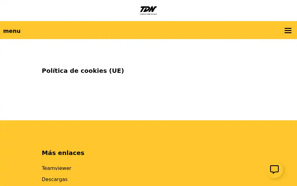 Screenshot of tdn.es