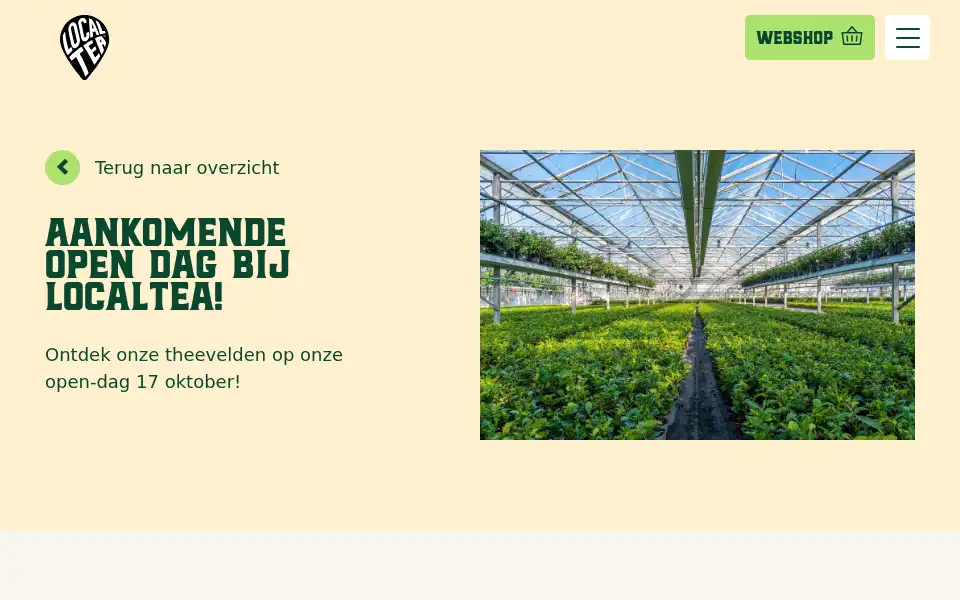 Screenshot of teabyme.eu