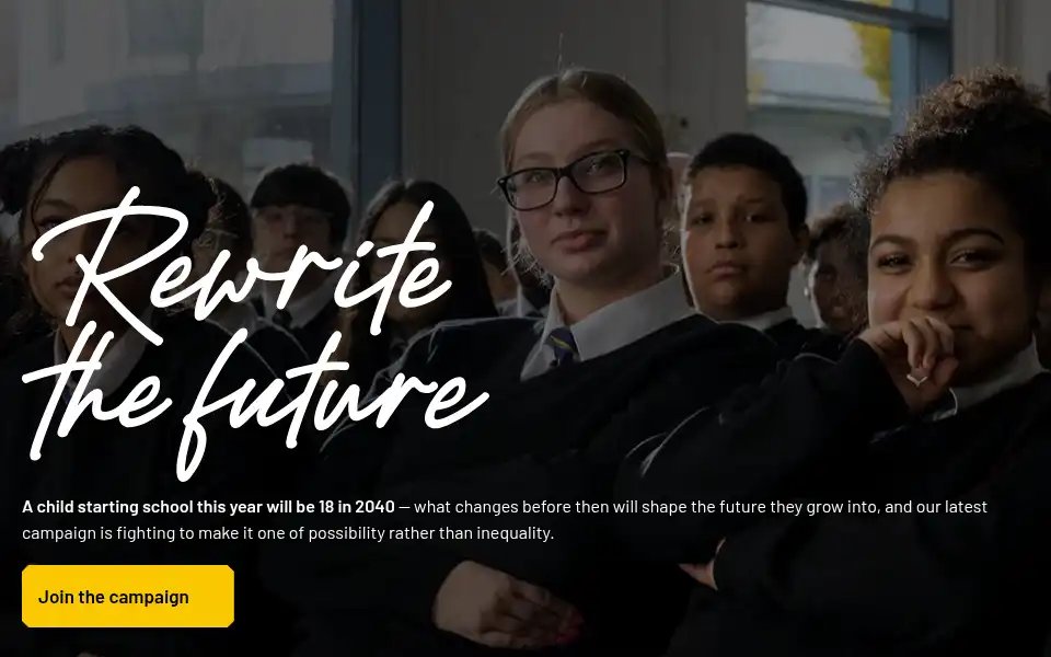 Screenshot of teachfirst.org.uk