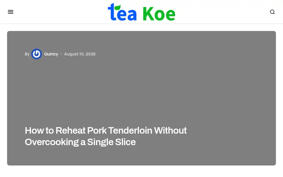 Screenshot of teakoe.com