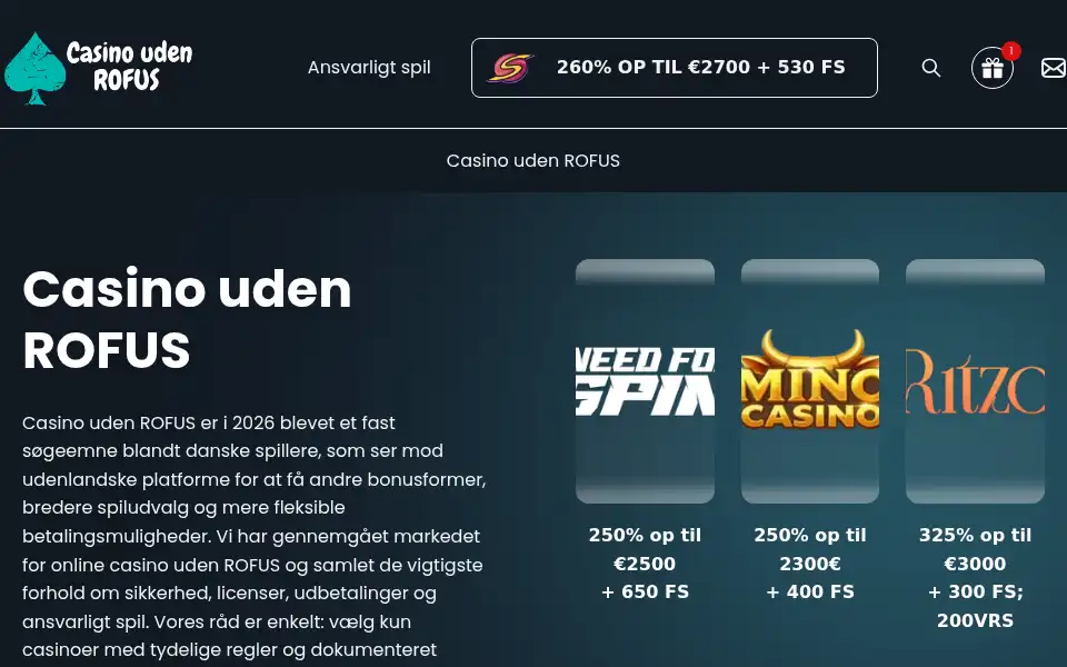 Screenshot of tebox.dk