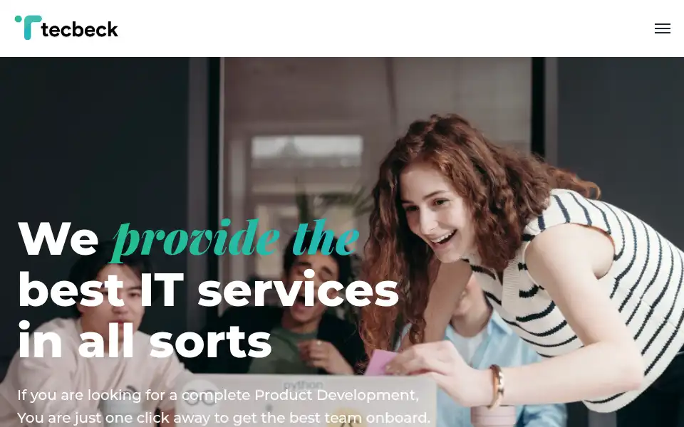 Screenshot of tecbeck.com