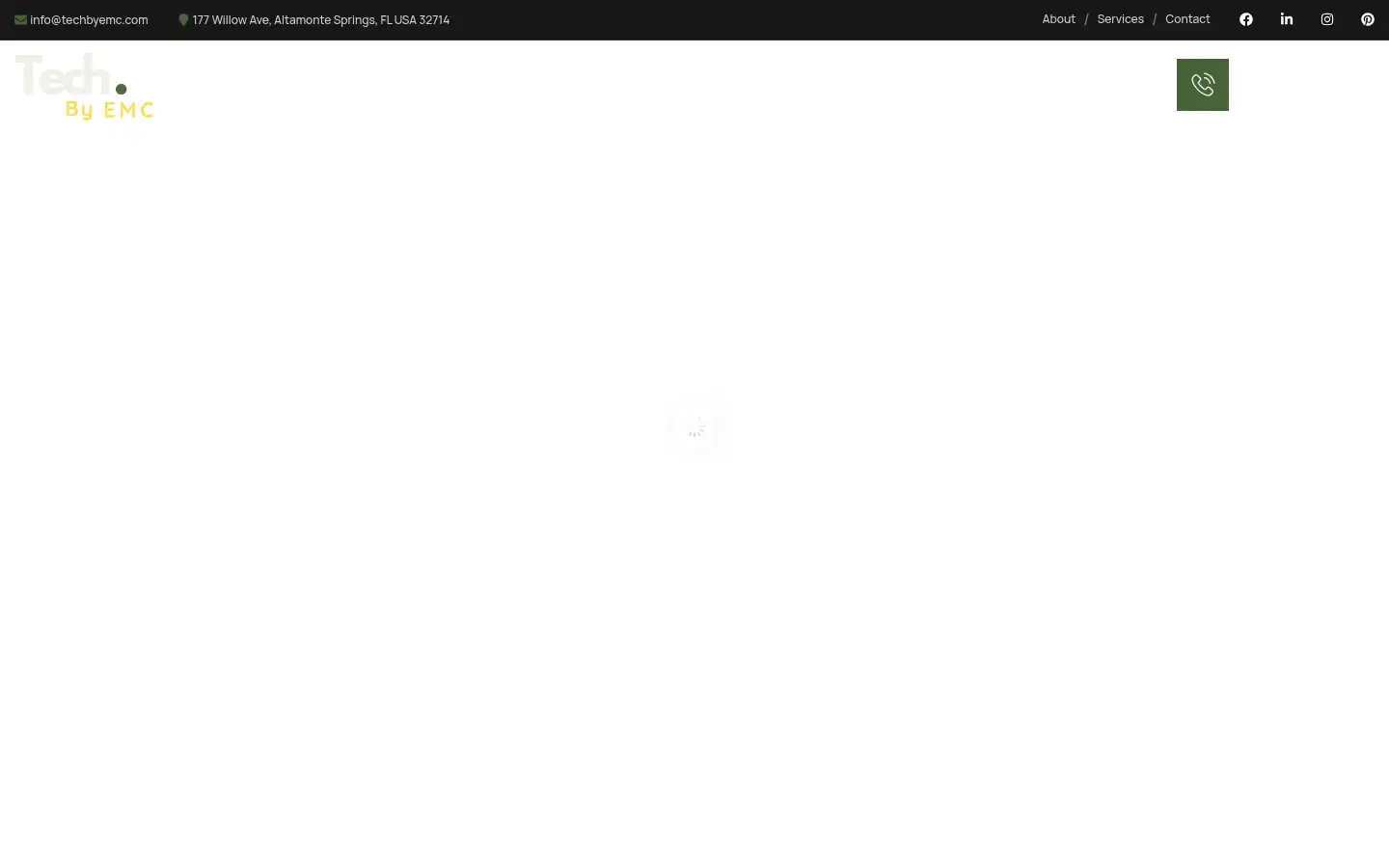 Screenshot of techbyemc.com