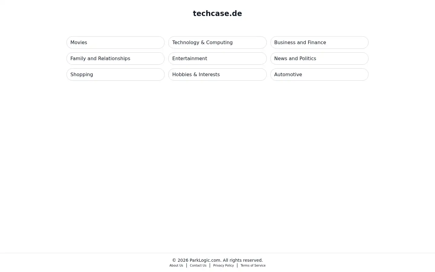 Screenshot of techcase.de