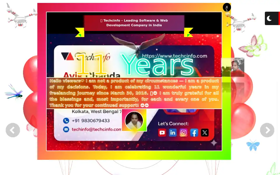 Screenshot of techcinfo.com