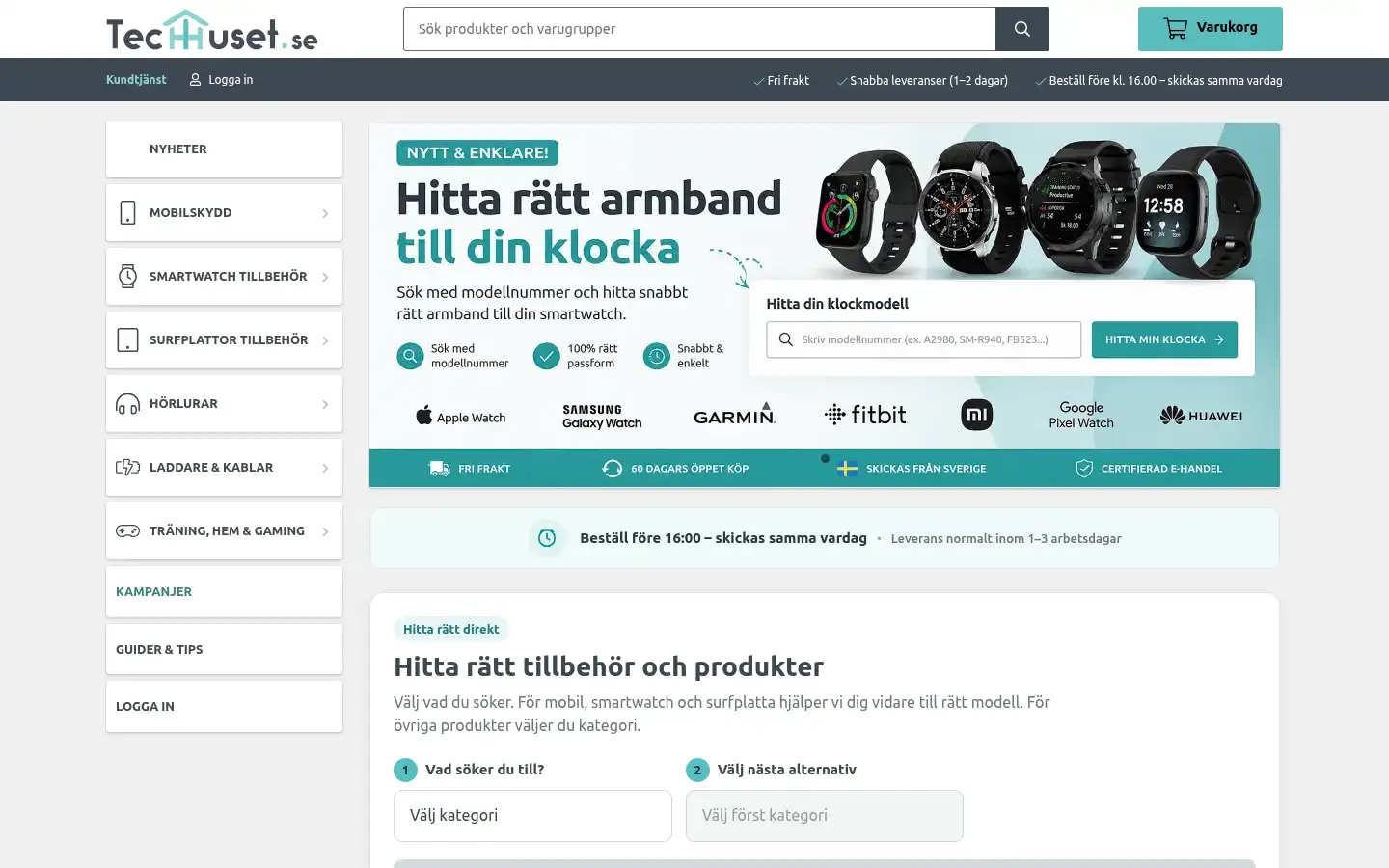 Screenshot of techhuset.se