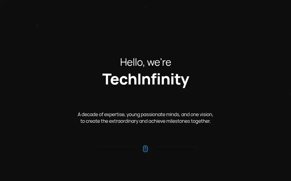 Screenshot of techinfinity.io