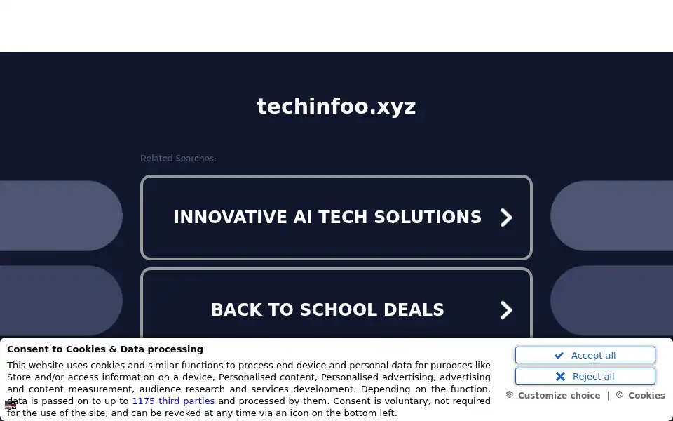 Screenshot of techinfoo.xyz