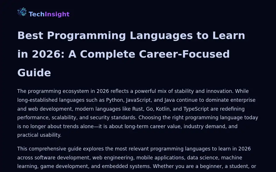 Screenshot of techinsightpk.com