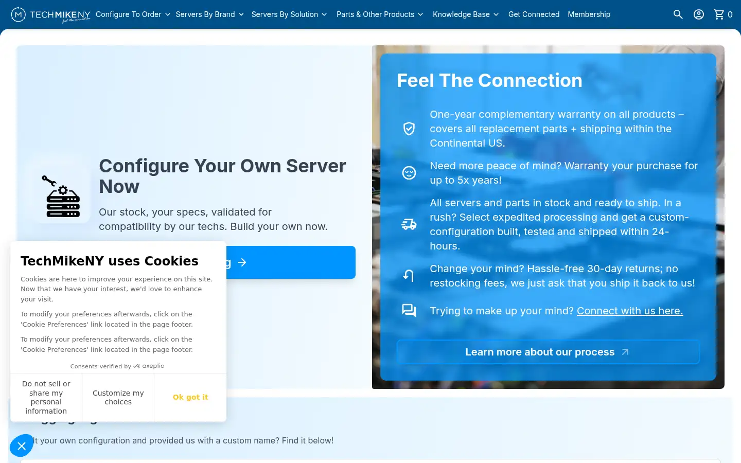 Screenshot of techmikeny.com