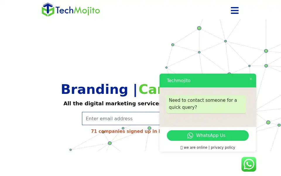 Screenshot of techmojito.com