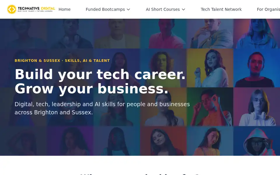 Screenshot of technativedigital.com