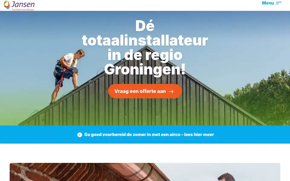 Screenshot of technischexpertjansen.nl