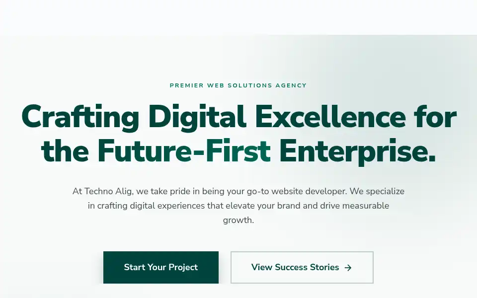 Screenshot of technoalig.com
