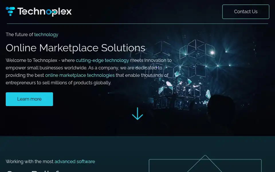Screenshot of technoplex.co.uk