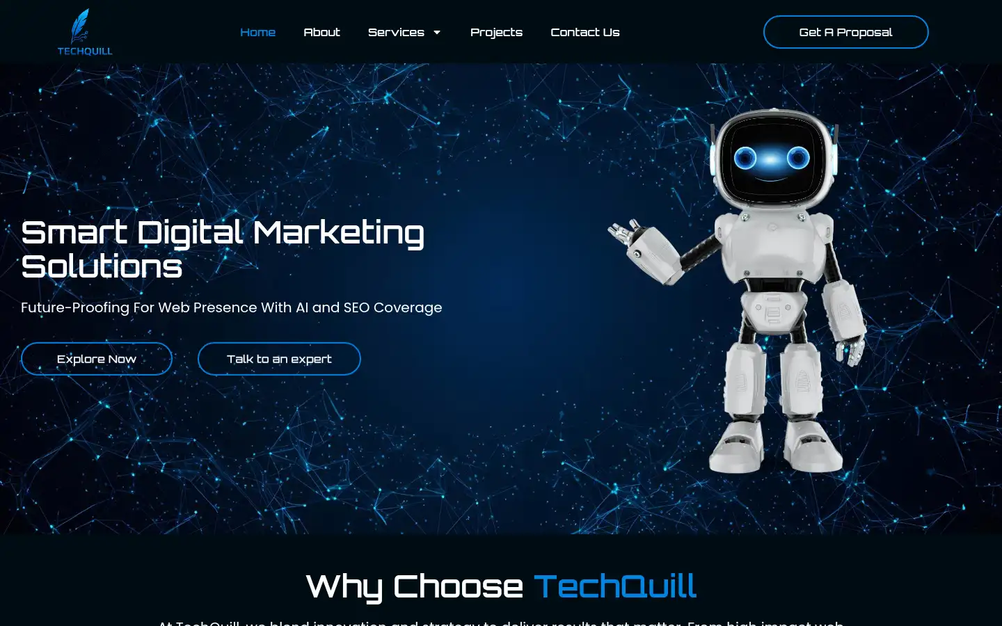 Screenshot of techquill.net