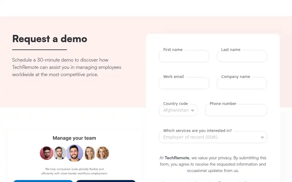 Screenshot of techremote.com