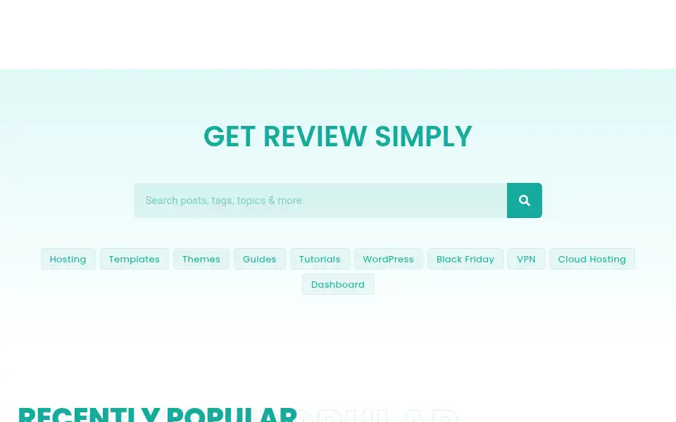 Screenshot of techreviewgarden.com